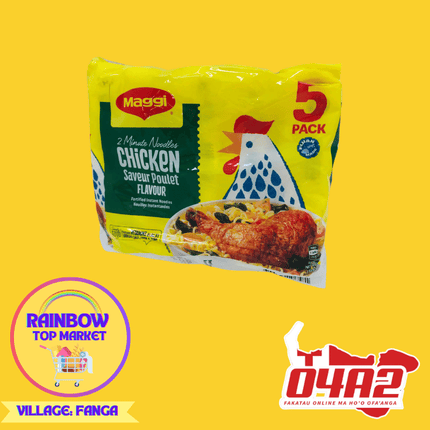 Maggi Noodles 5 Packets - "PICK UP FROM RAINBOW TOP MARKET IN FANGA"
