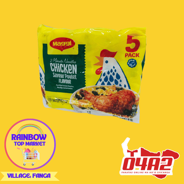 Maggi Noodles 5 Packets - "PICK UP FROM RAINBOW TOP MARKET IN FANGA"