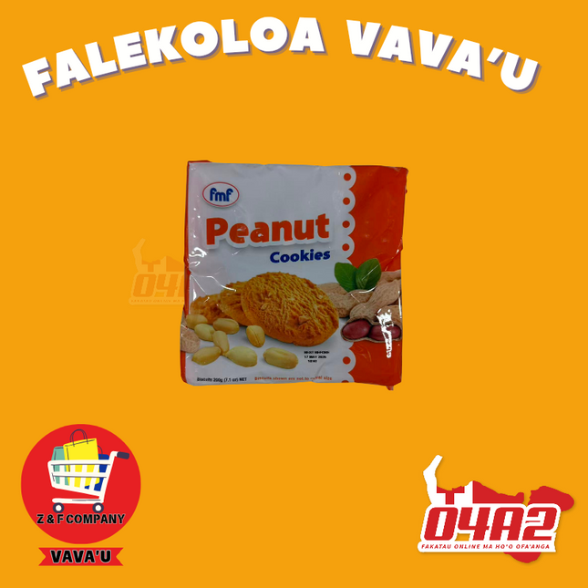 FMF Peanut Cookies - "PICK UP FROM Z&F HANGA KI POUONO, NEIAFU VAVA'U"