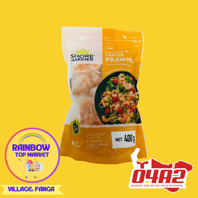 Cooked Peeled Shrimp 250g - "PICK UP FROM RAINBOW TOP MARKET IN FANGA"