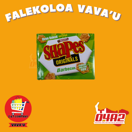 Shapes Biscuit - "PICK UP FROM Z&F HANGA KI POUONO, NEIAFU VAVA'U"