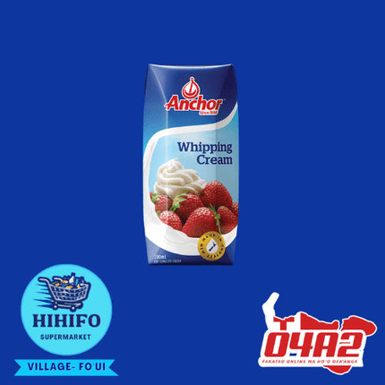 Anchor Whipping Cream - PICK UP FROM HIHIFO SUPERMARKET, FO'UI"
