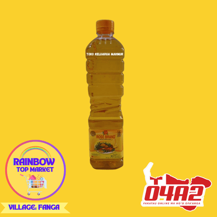 Rose Brand Cooking Oil 1L - "PICK UP FROM RAINBOW TOP MARKET IN FANGA"