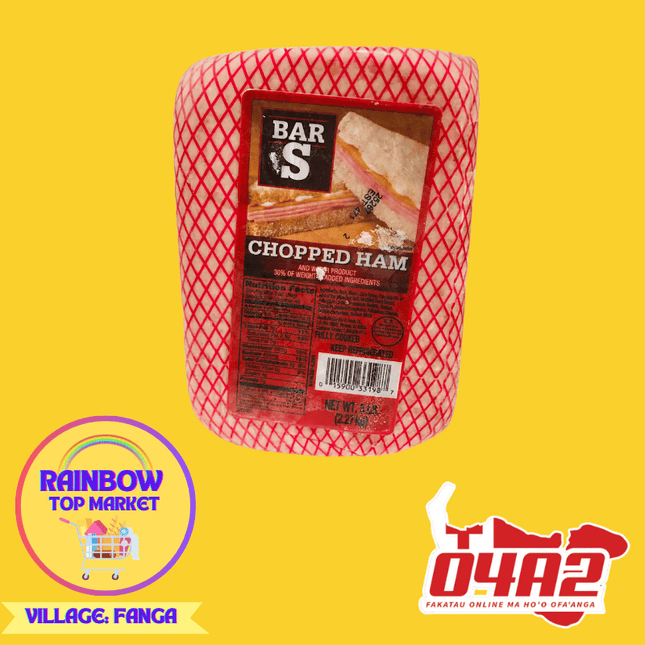 Bar Chopped Ham - "PICK UP FROM RAINBOW TOP MARKET IN FANGA"