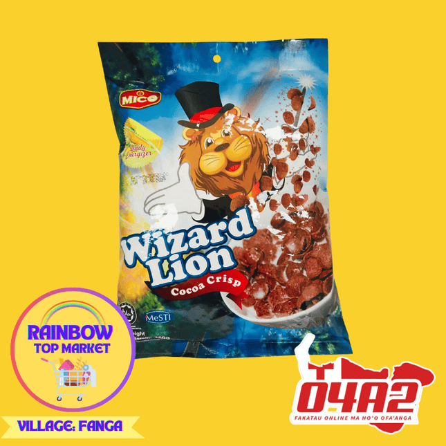Wizard Lion Cereal - "PICK UP FROM RAINBOW TOP MARKET IN FANGA"