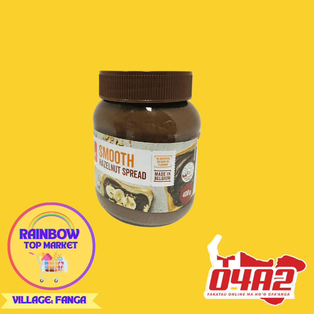 Smooth Hazelnut Spread - "PICK UP FROM RAINBOW TOP MARKET IN FANGA"