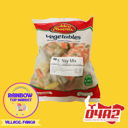 Golden Phoenix Vegetable Mixed - "PICK UP FROM RAINBOW TOP MARKET IN FANGA"