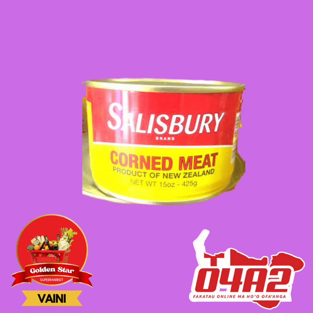 Salisbury Corned Beef 425g Kapapulu (Out of Stock) - "PICK UP FROM GOLDEN STAR, VAINI TONGATAPU"